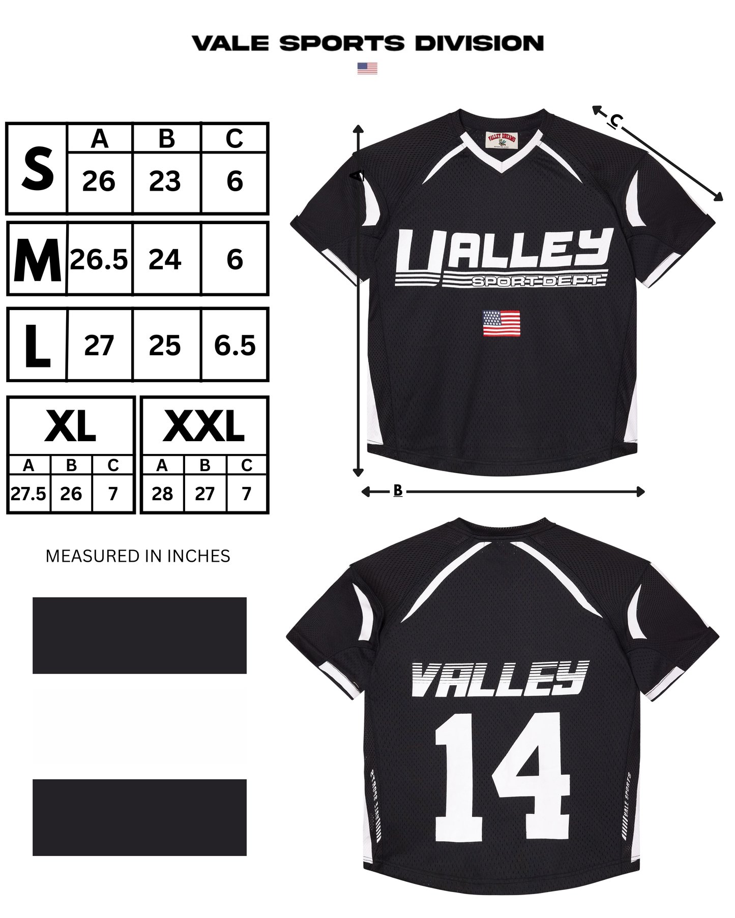 BLACK MONO JERSEY