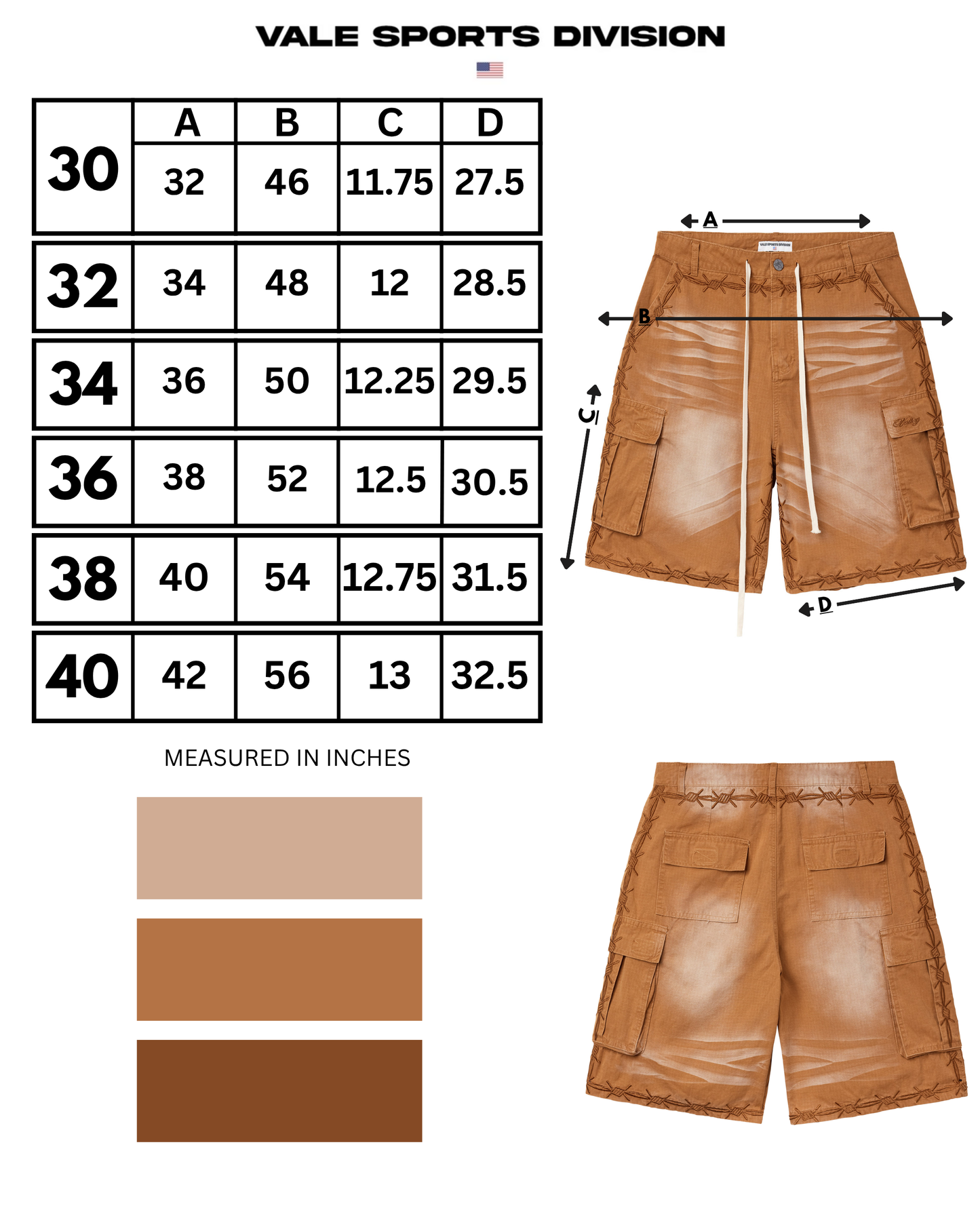 BRONZE VA-1 CARGO JORTS