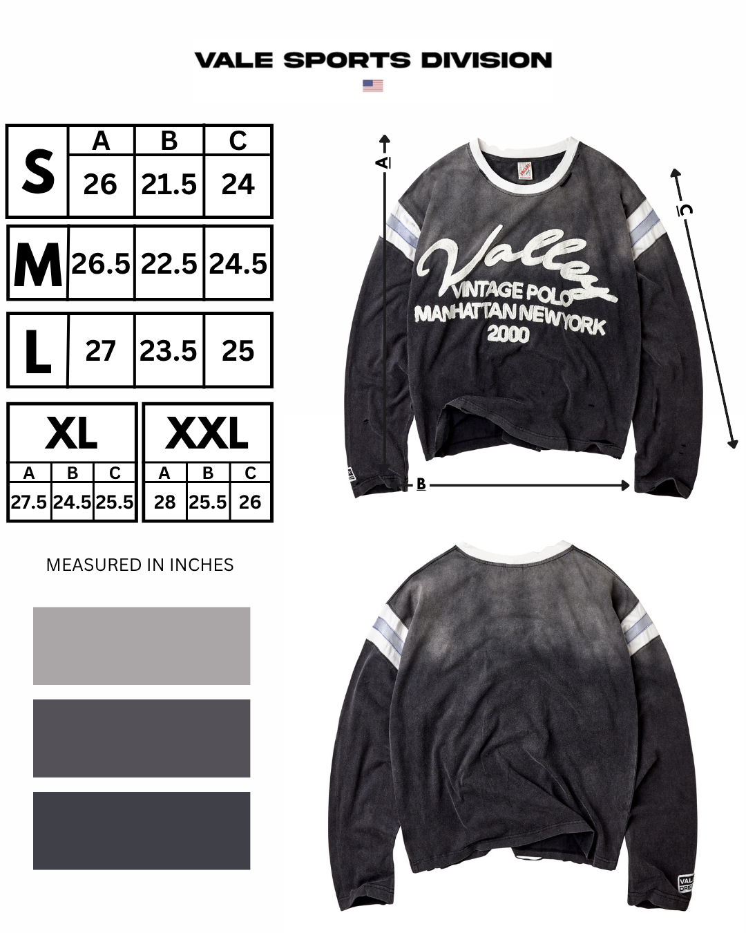 VINTAGE JERSEY LS
