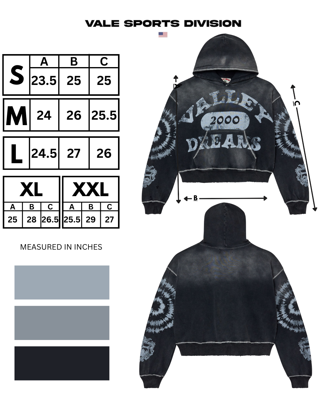 2000 SPIRAL PULLOVER [BLACK]