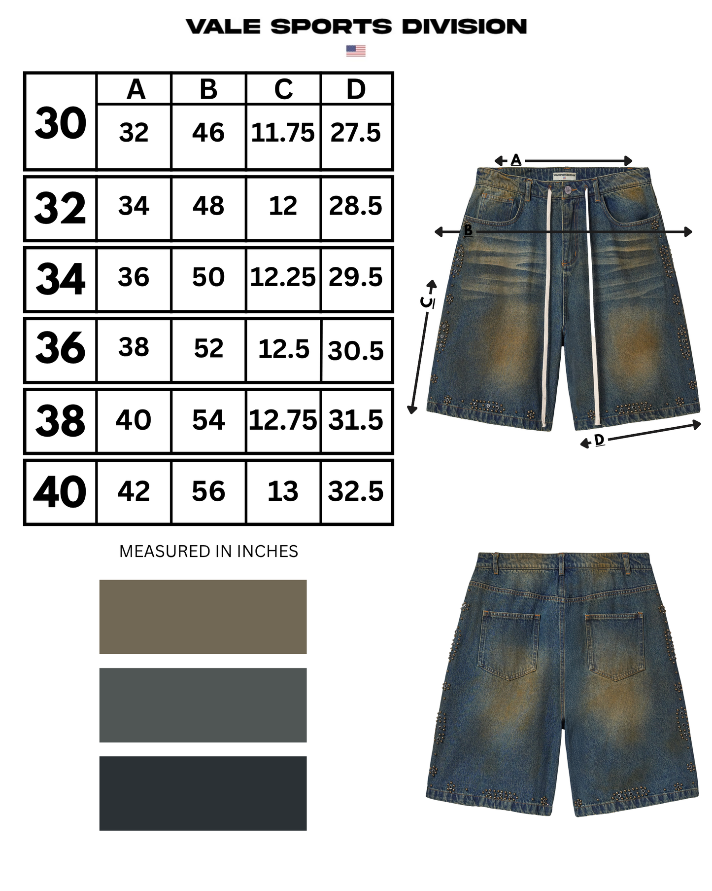 FORGED JORTS