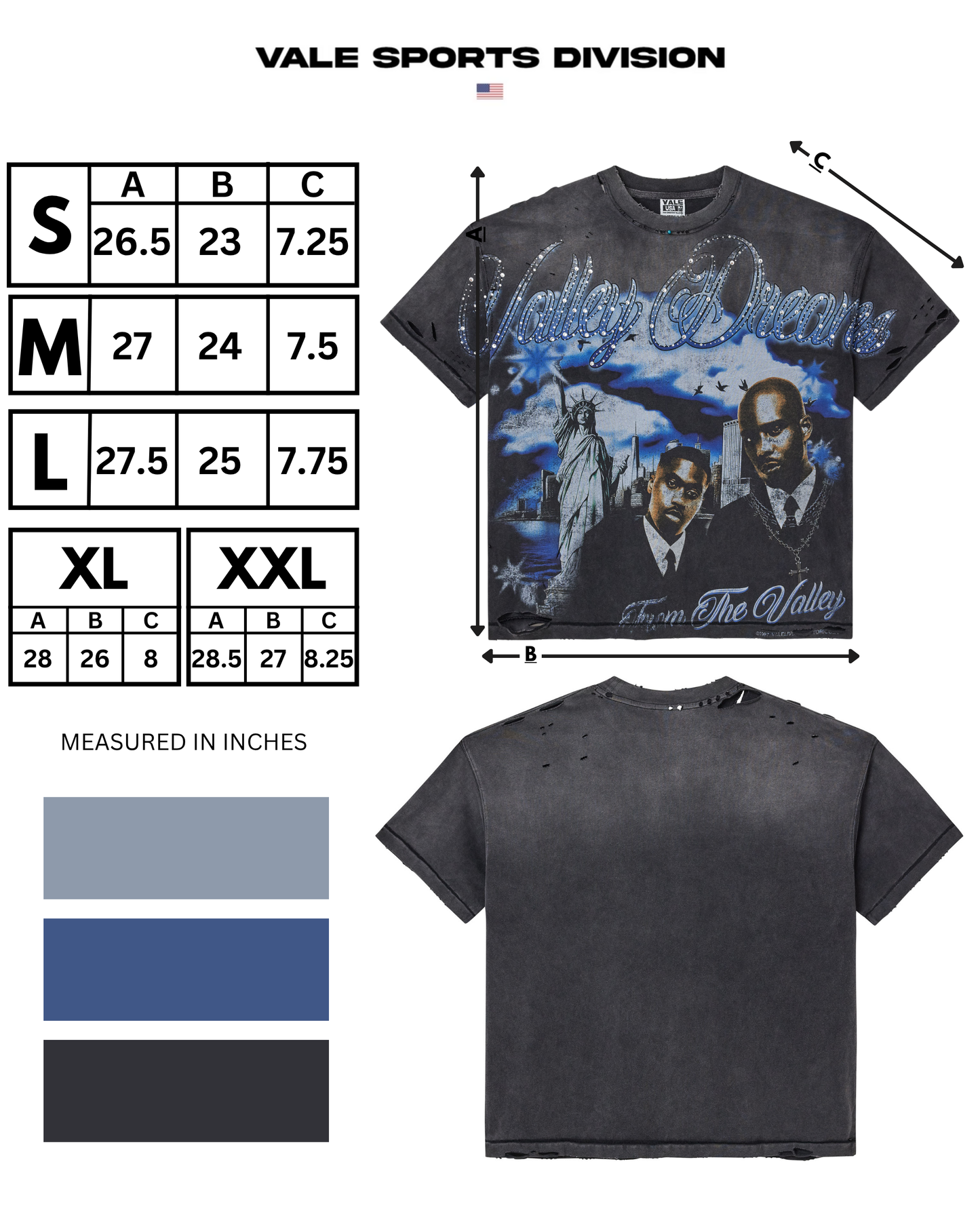 GODFATHER BLACK BLING TEE