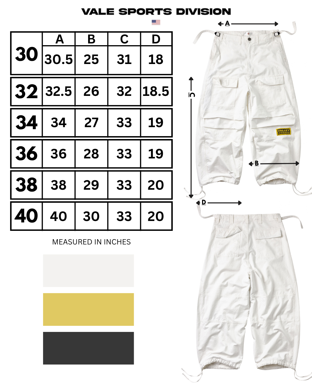 VICKIES PLAIN CARGOS