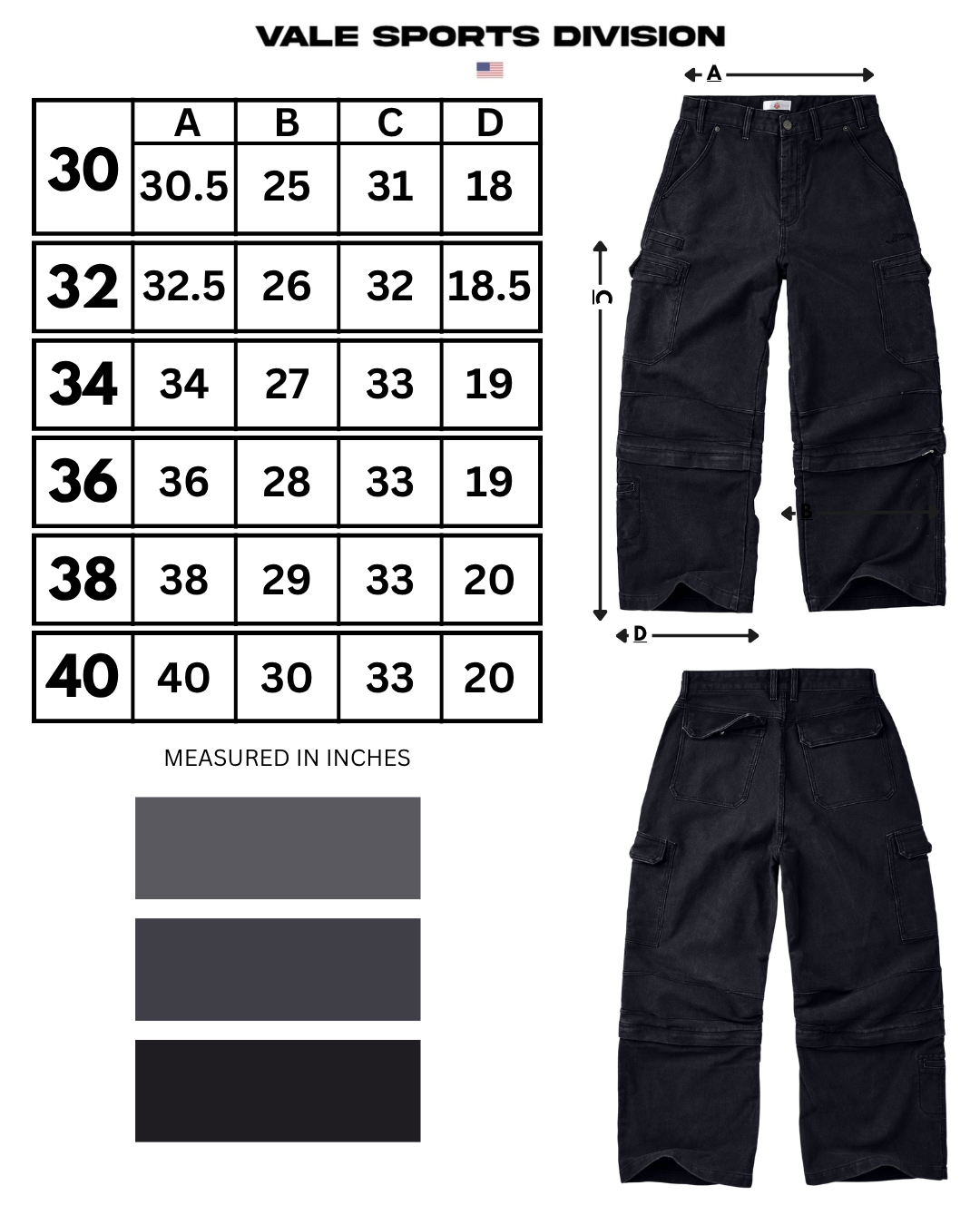 PARACHUTE CARGO [BLACK]
