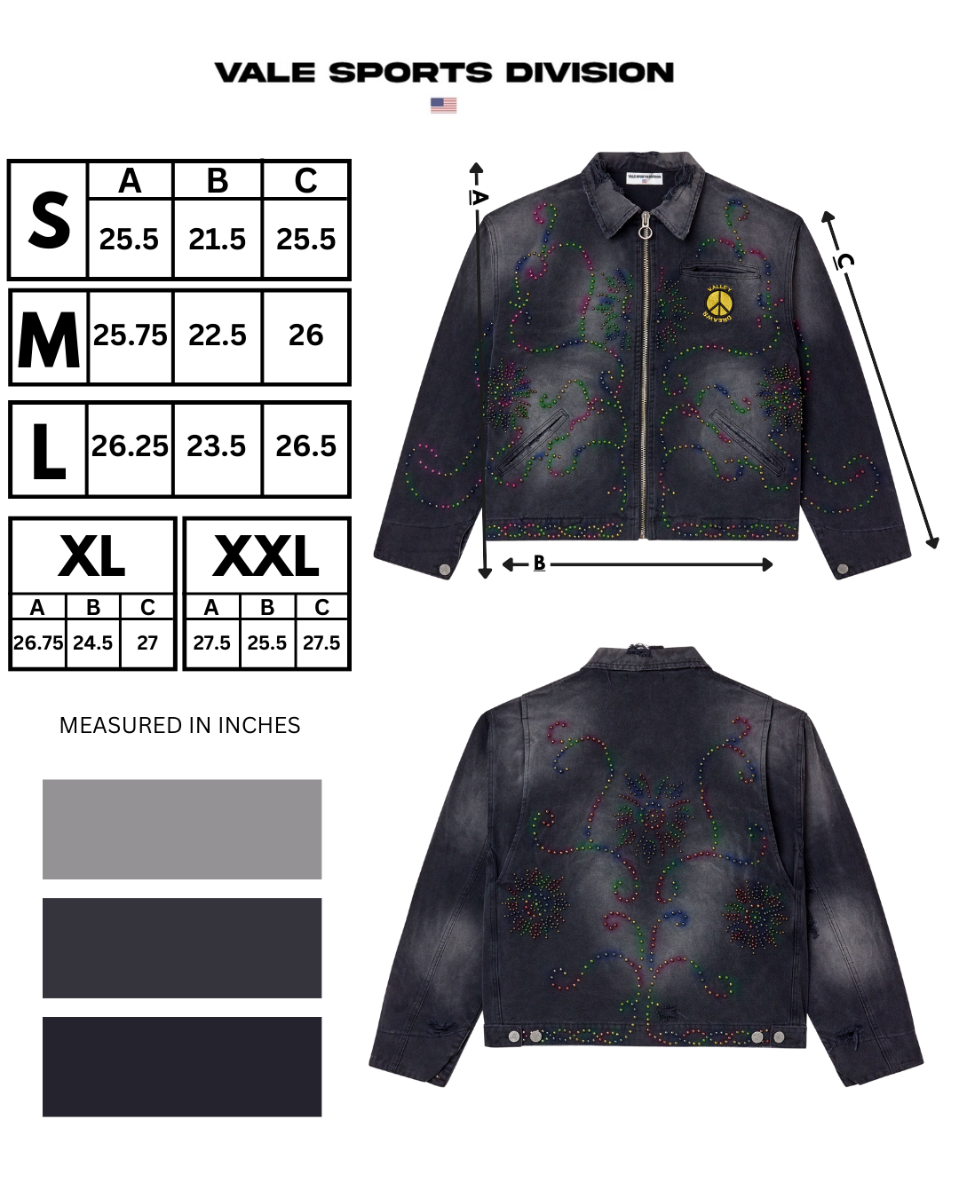 PARANOIA WORK JACKET [BLACK]