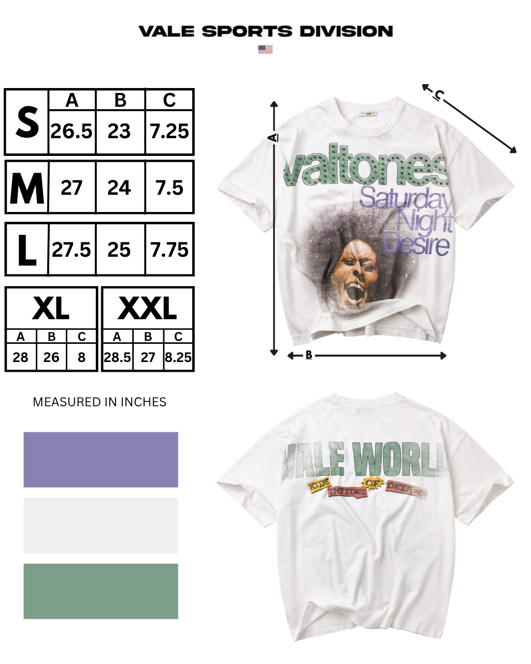 SATURDAY BLING TEE [WHITE]