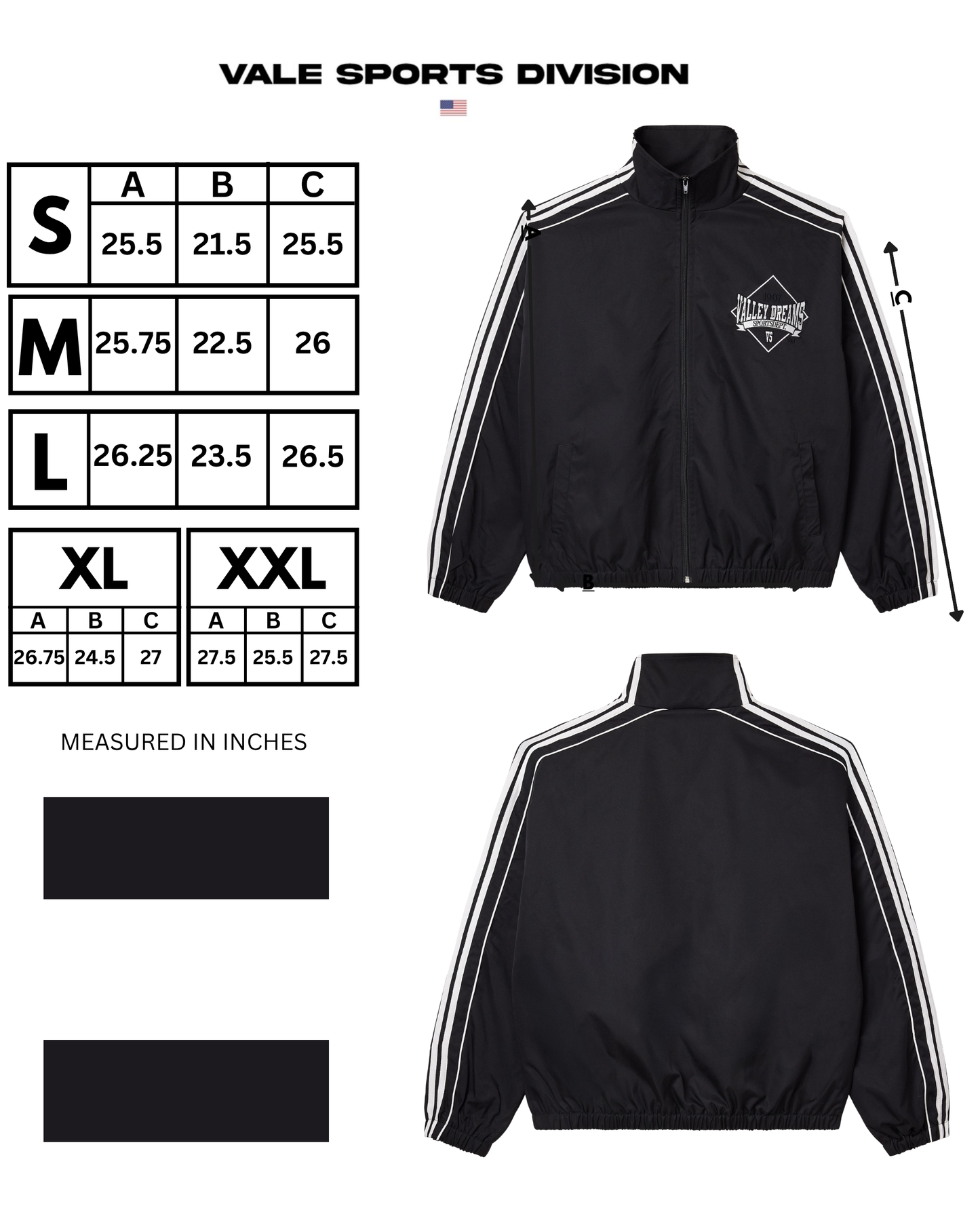 STRIPE TRACK JACKET