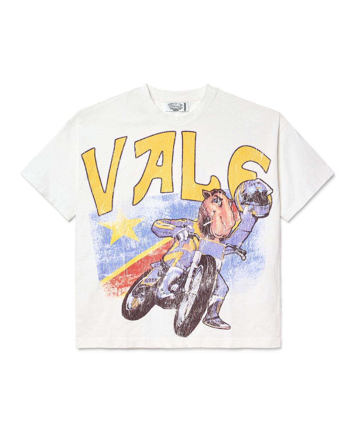 WHITE CAMEL MOTOCROSS TEE