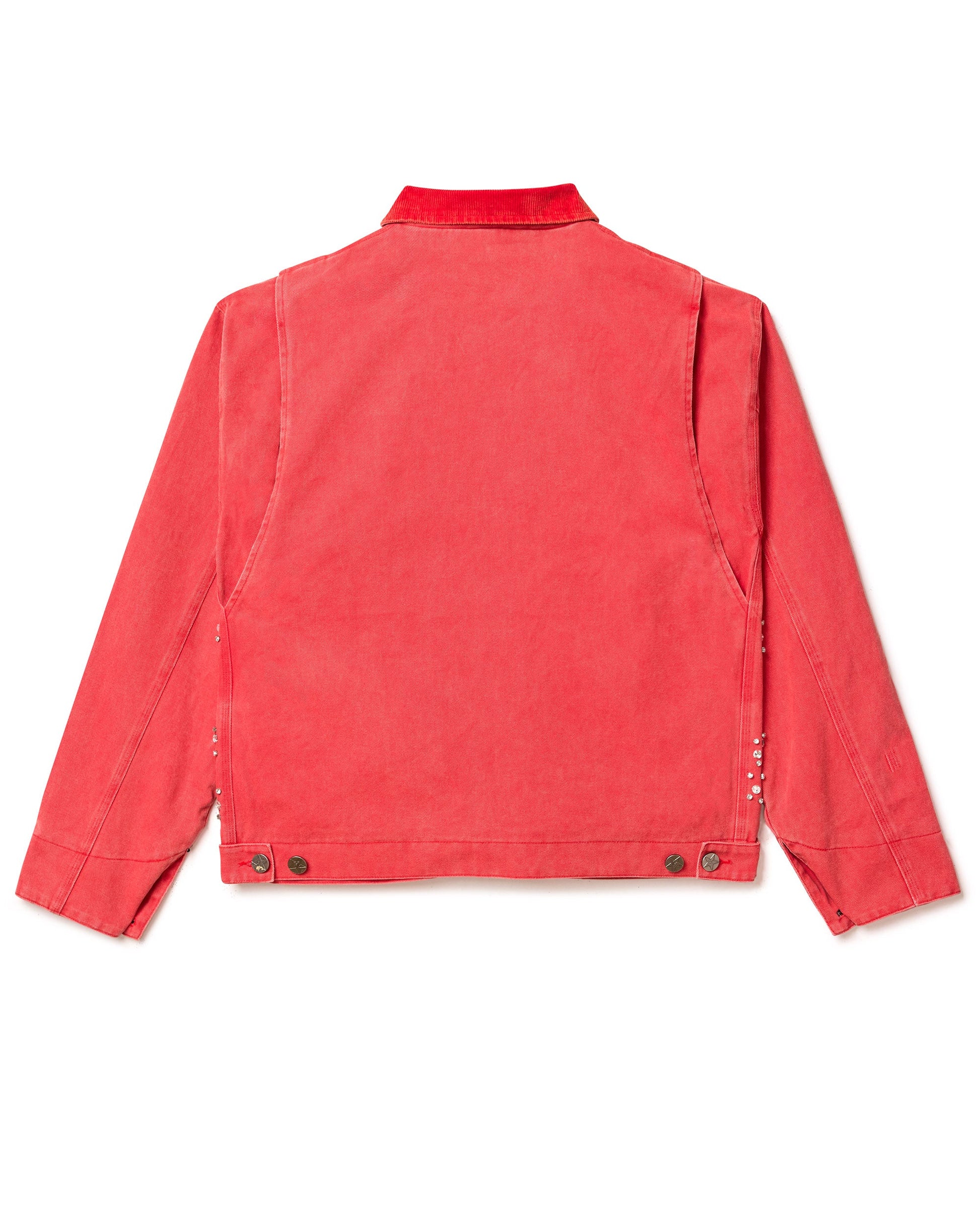 RED CRYSTAL WORK JACKET