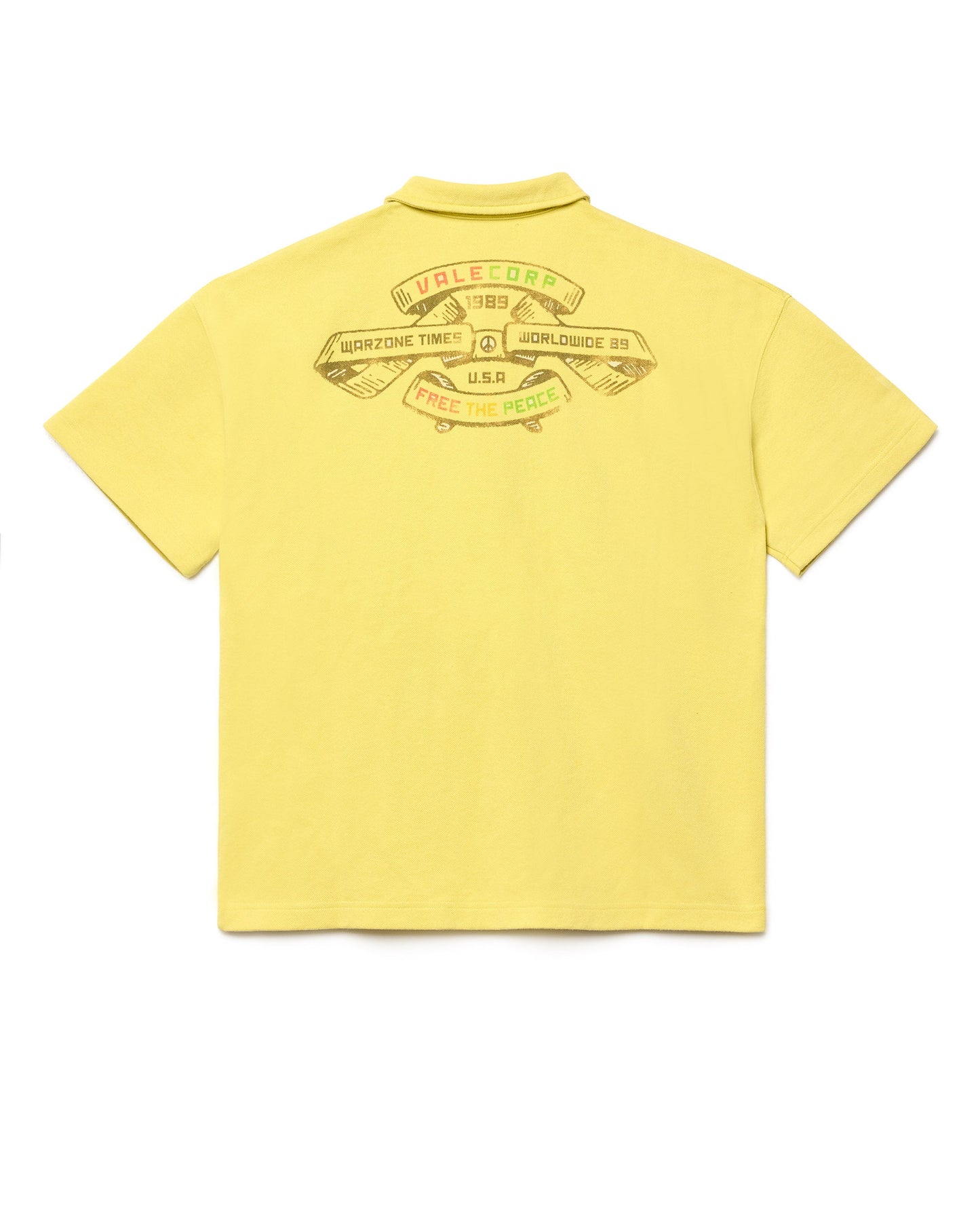 YELLOW OLYMPIC POLO