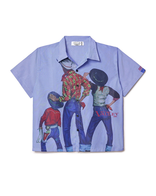 FAMILY RODEO BUTTON UP