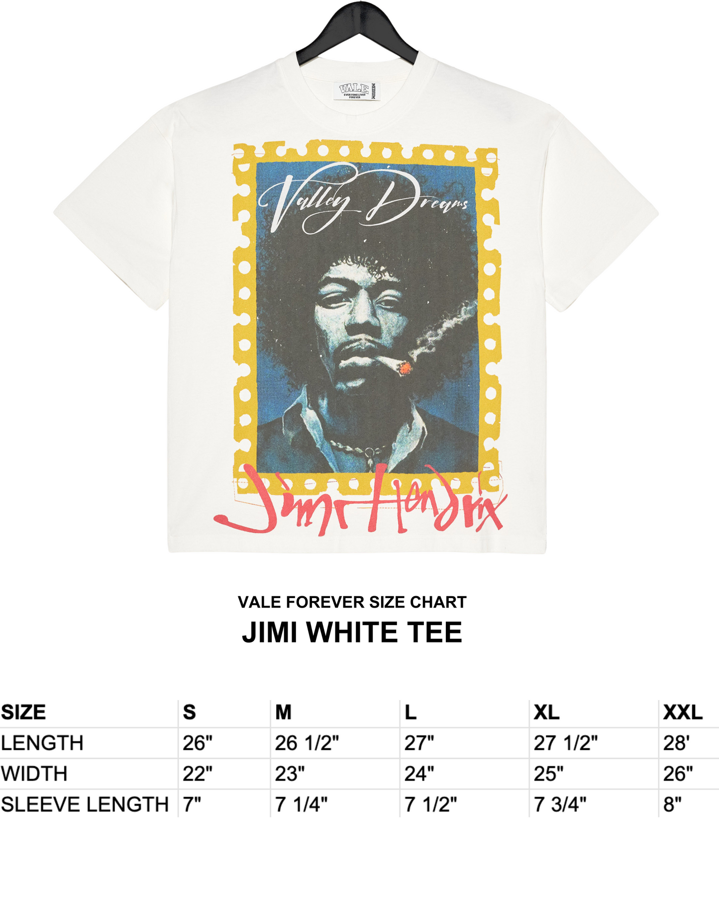 JIMI WHITE TEE
