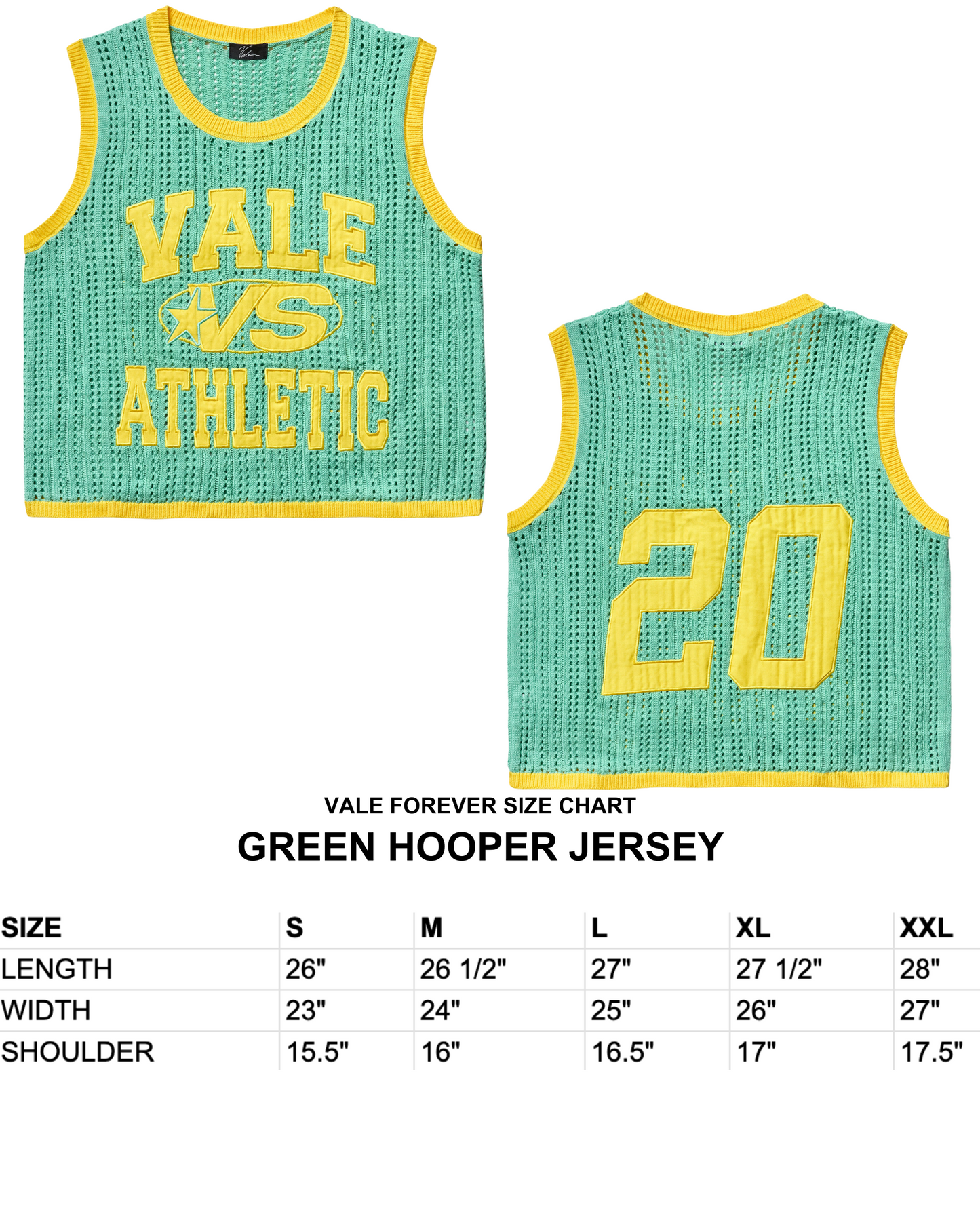 GREEN HOOPER JERSEY