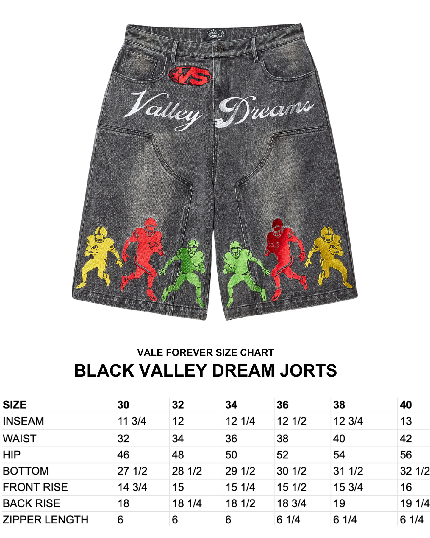 BLACK VALLEY DREAM JORTS