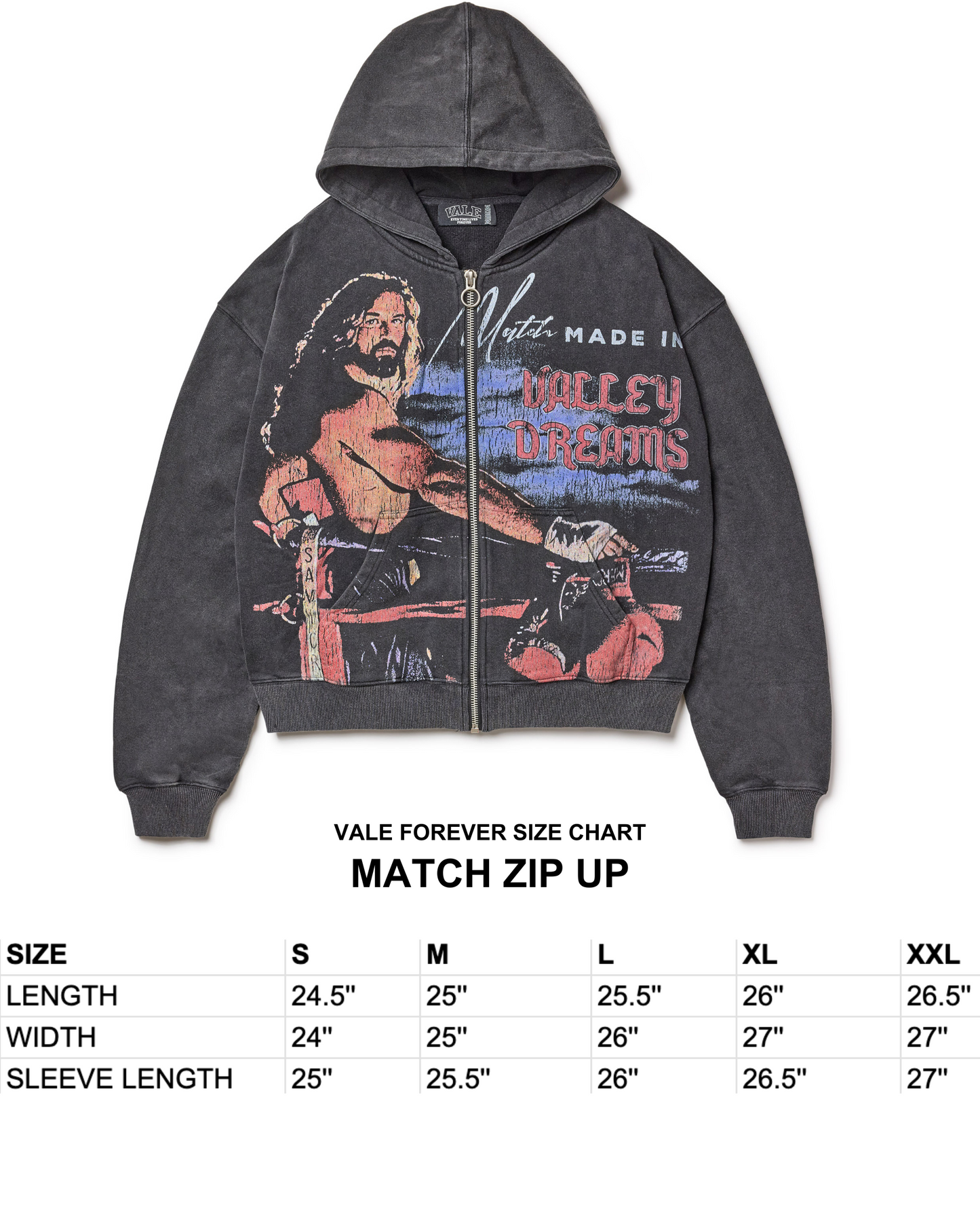 MATCH ZIP UP