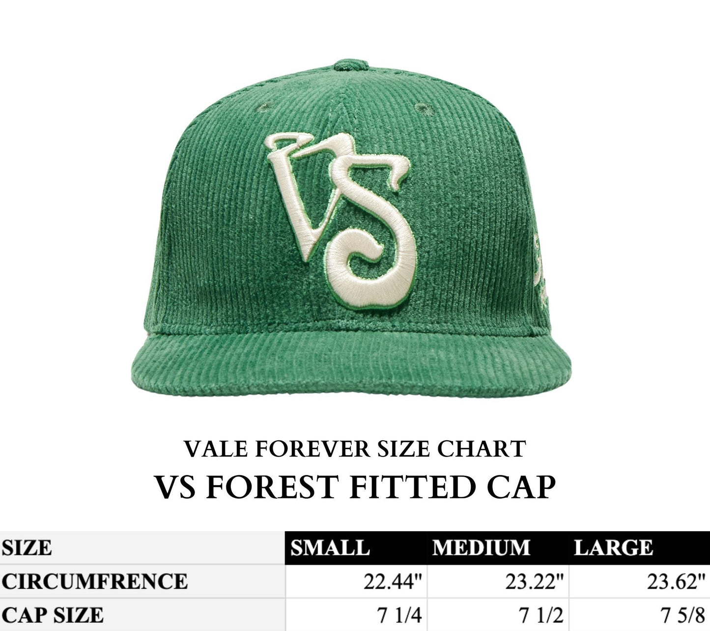 VS FOREST FITTED CAP