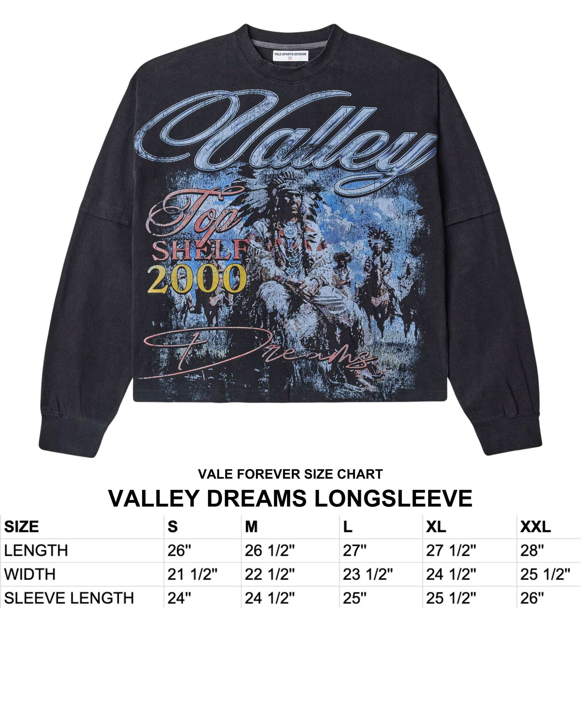 VALLEY DREAMS LONG SLEEVE