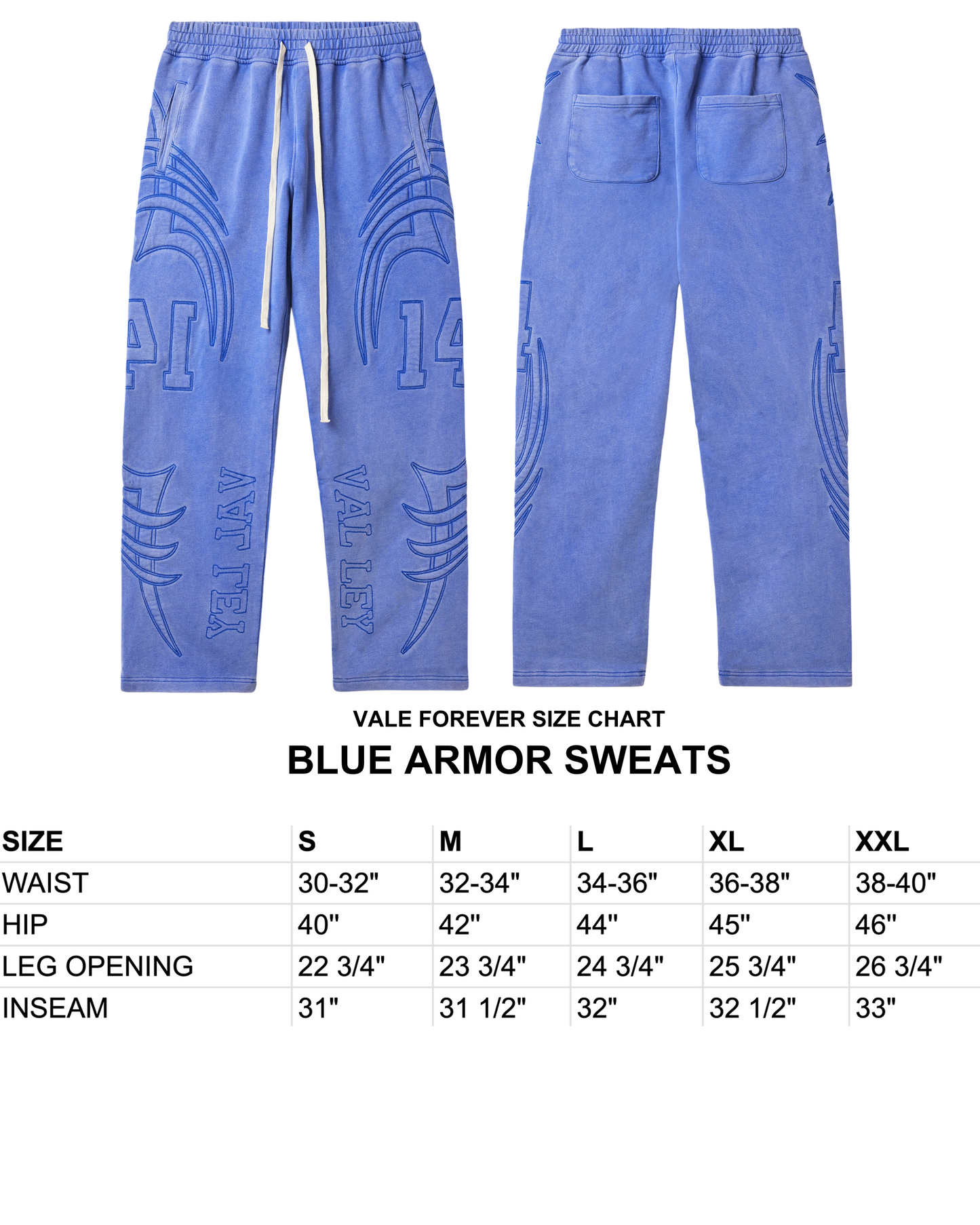 BLUE ARMOR SWEATS