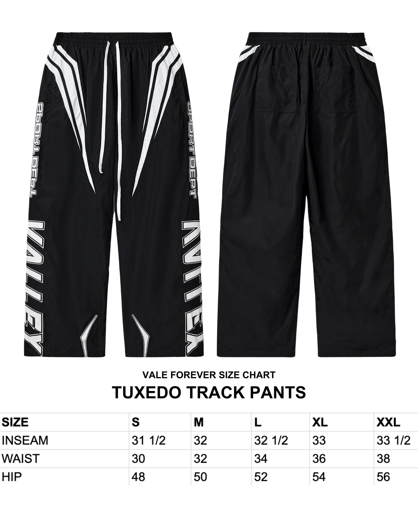 TUXEDO TRACK PANTS