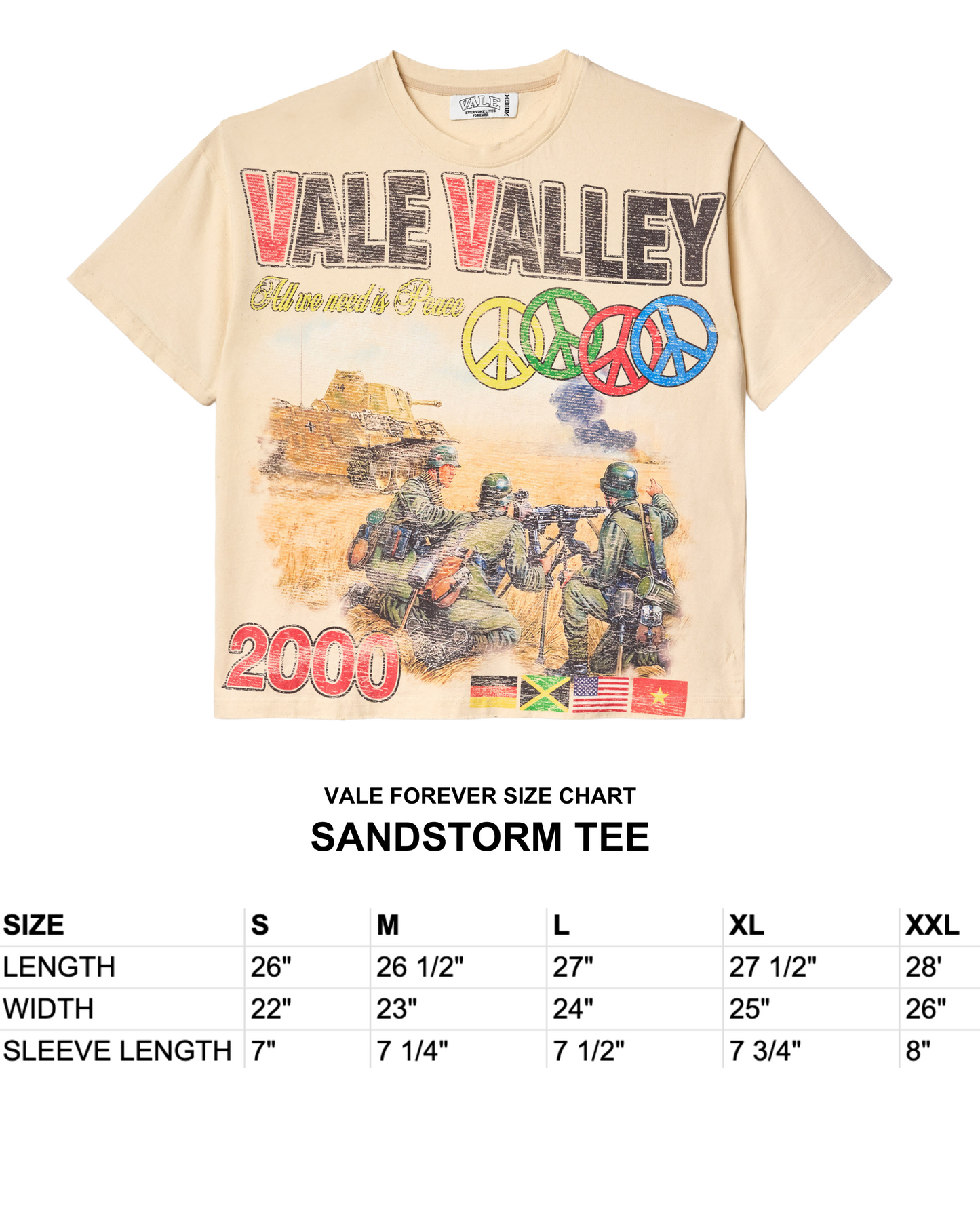 SANDSTORM TEE