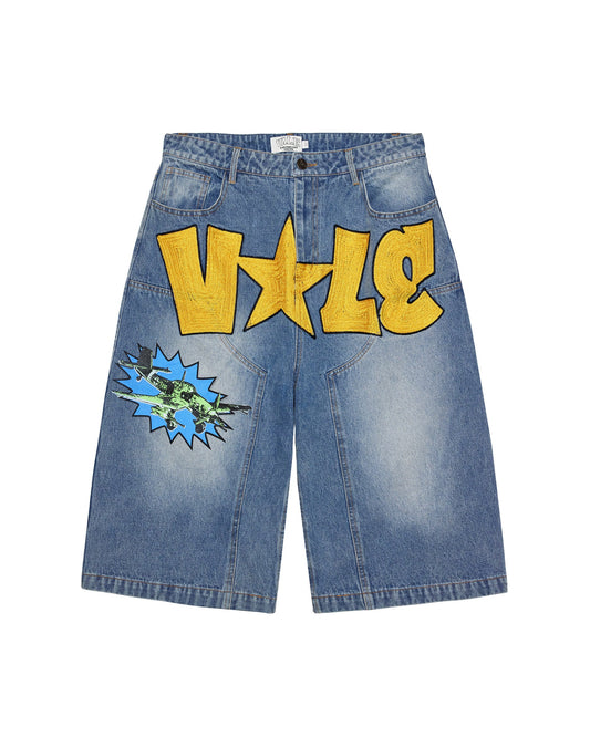 PILOT DENIM JORTS