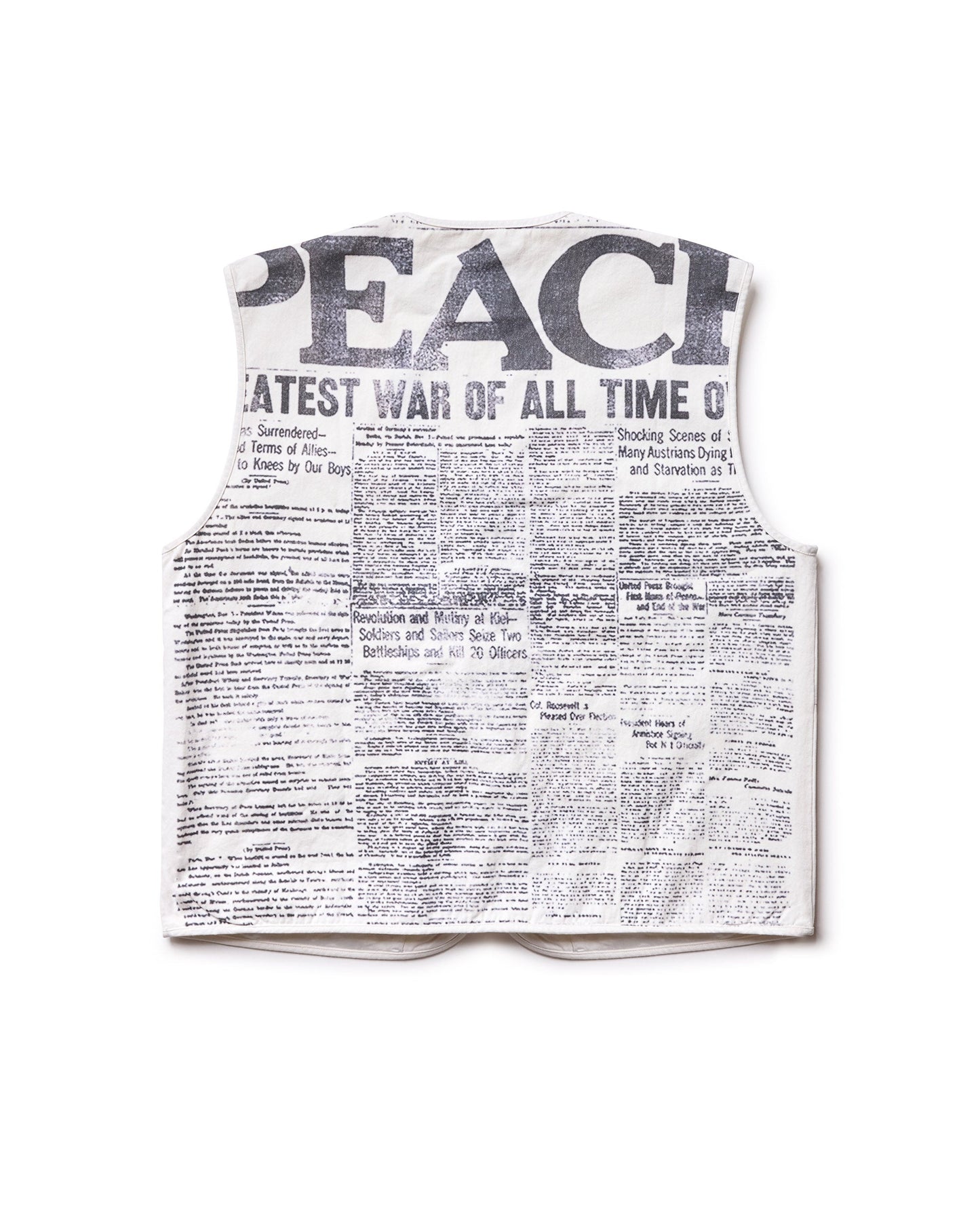 WHITE WAR VEST