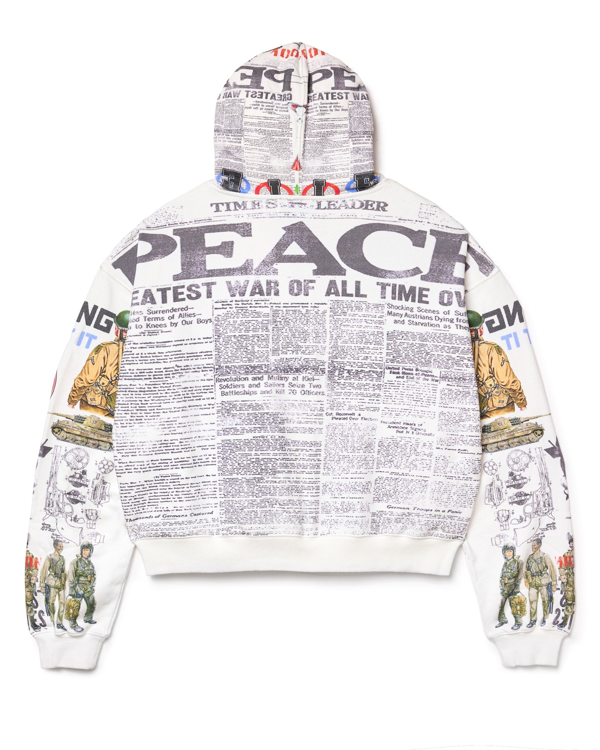 PEACE ZIP UP HOODIE – Vale Houston Flagship
