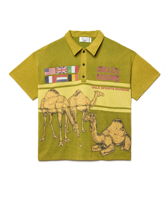 CAMEL RUGBY POLO OLIVE