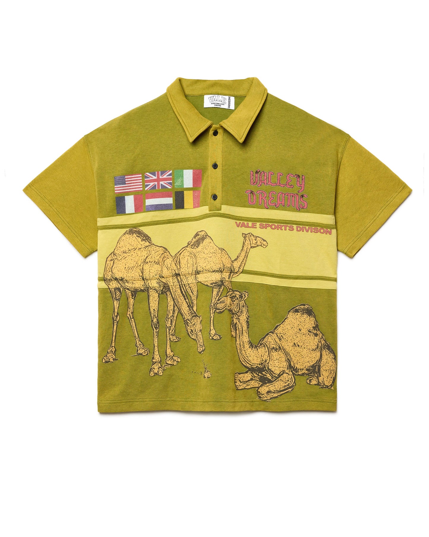 CAMEL RUGBY POLO OLIVE