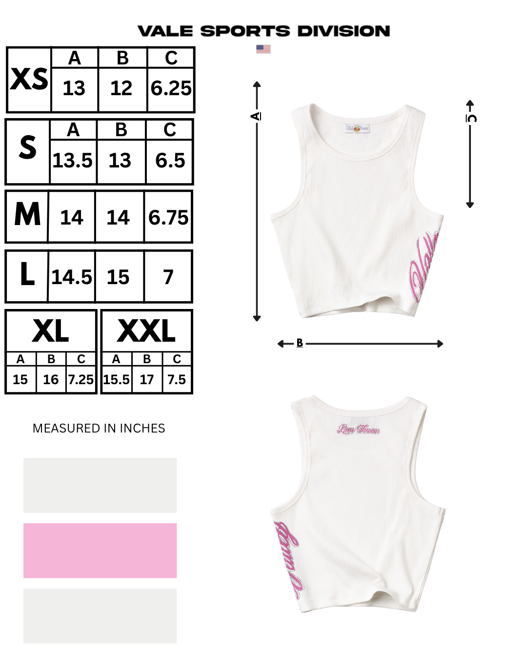 VALLEY BLING TANK [WHITE]