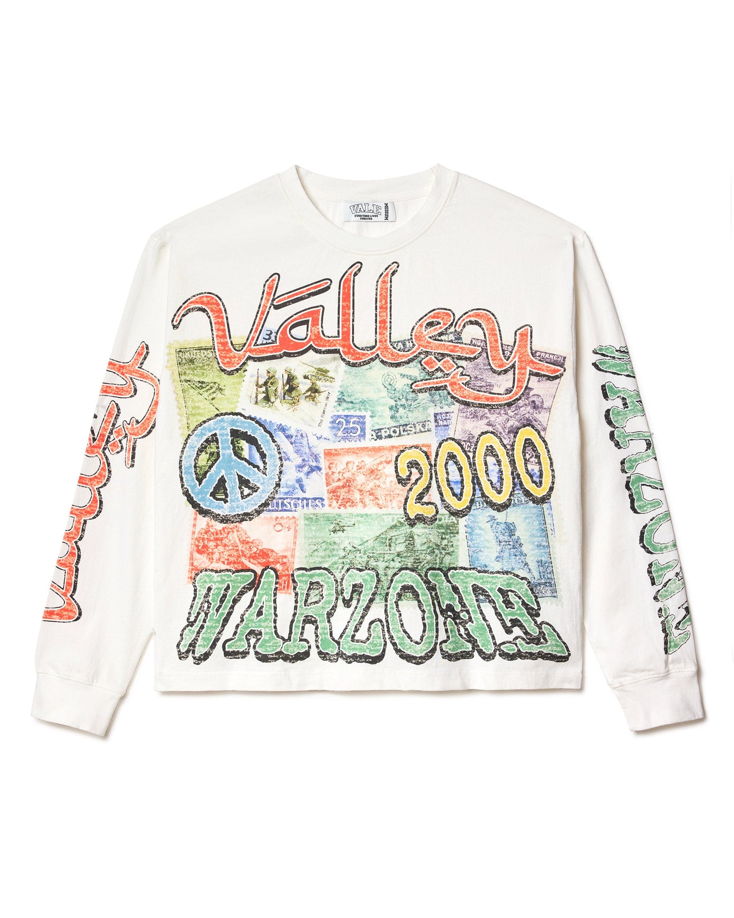 WHITE PASSPORT LONGSLEEVE