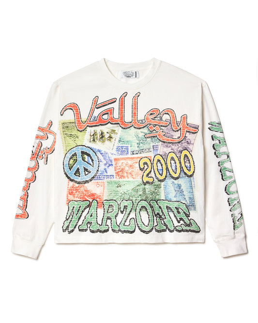 WHITE PASSPORT LONGSLEEVE