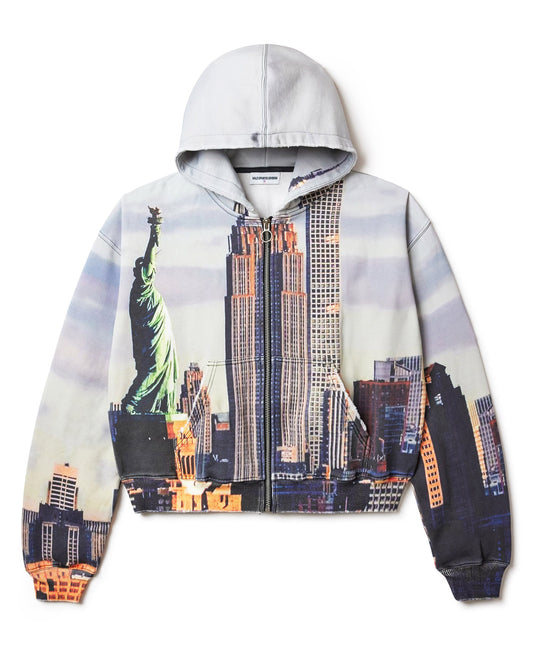 SKYLINE ZIP UP HOODIE