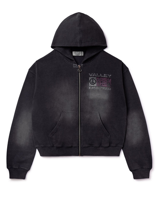 BLACK UNITED ZIP UP