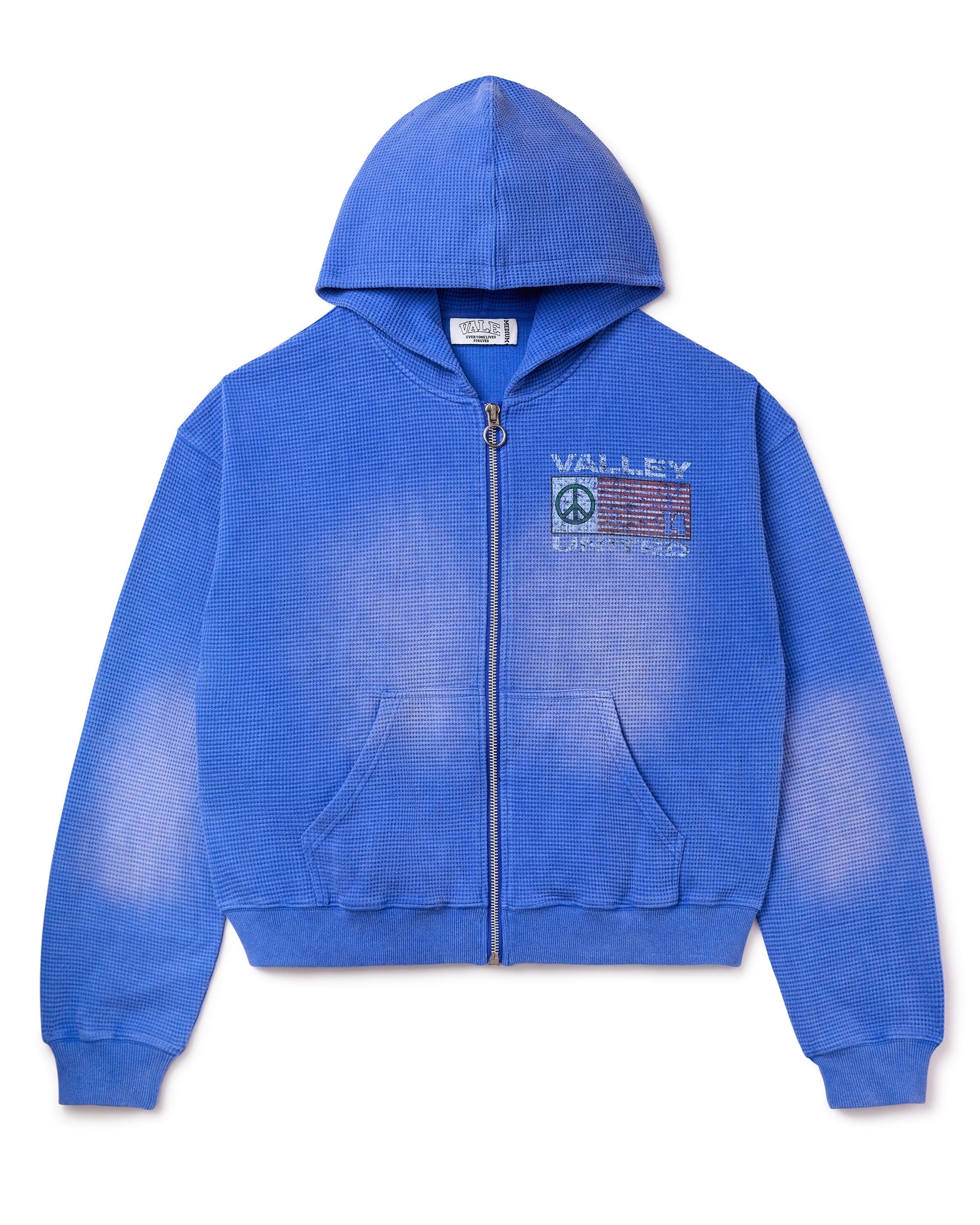 BLUE UNITED ZIP UP – Vale Houston Flagship
