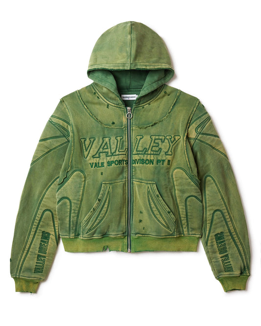 HULK ARMOR ZIP UP HOODIE