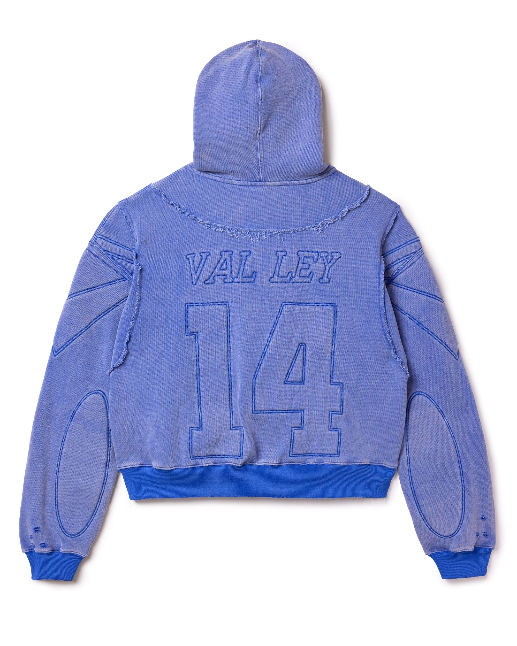 BLUE ARMOR ZIP UP HOODIE – Vale Houston Flagship