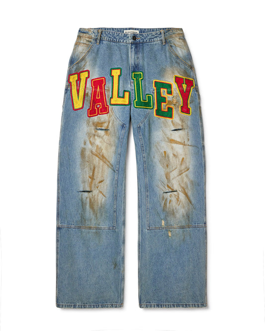 COLLAGE PAINTER PANTS