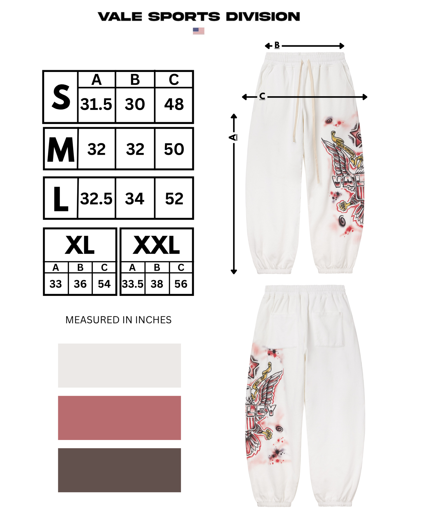 WHITE FLAG SWEATS