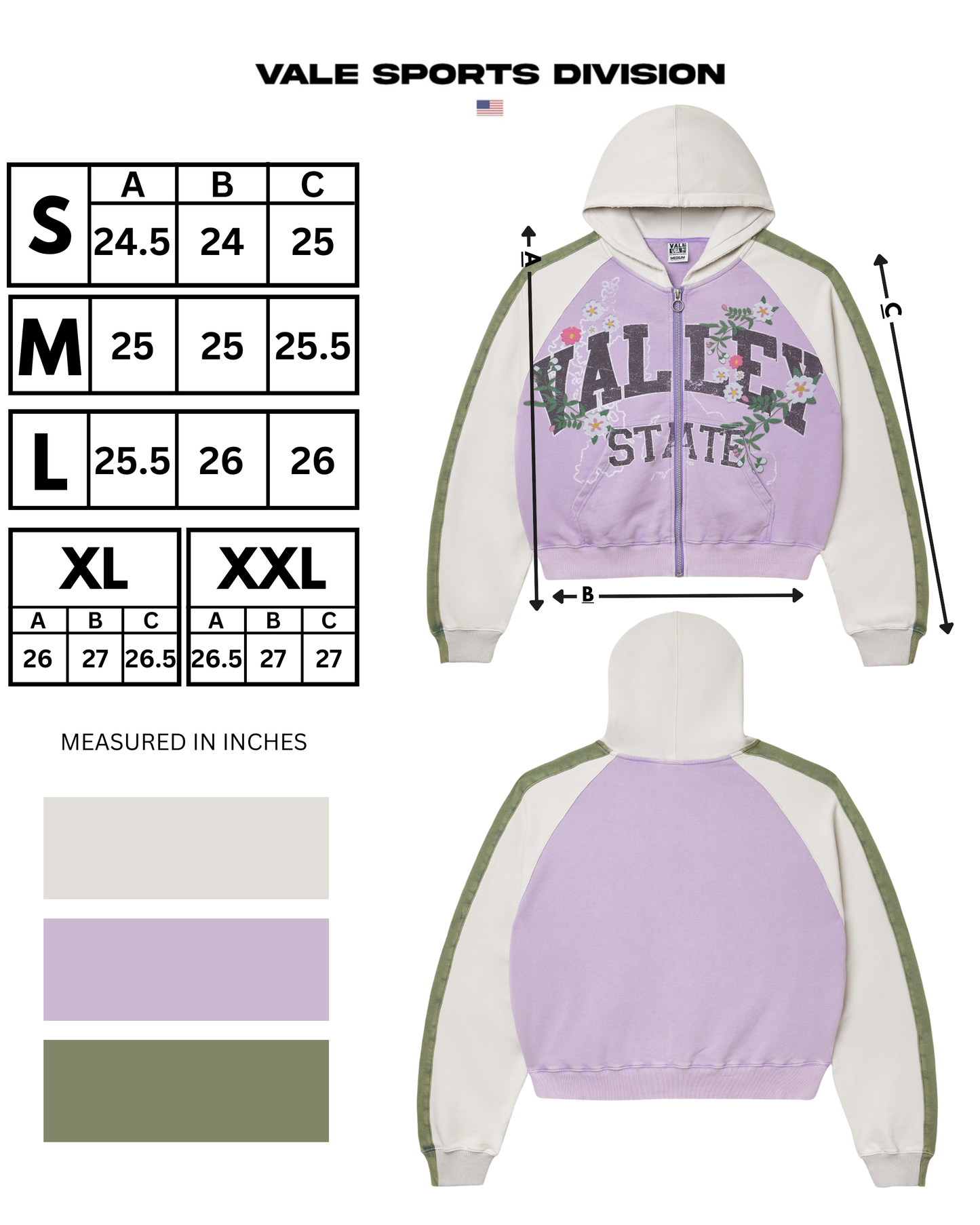 PEARL ZIP UP HOODIE